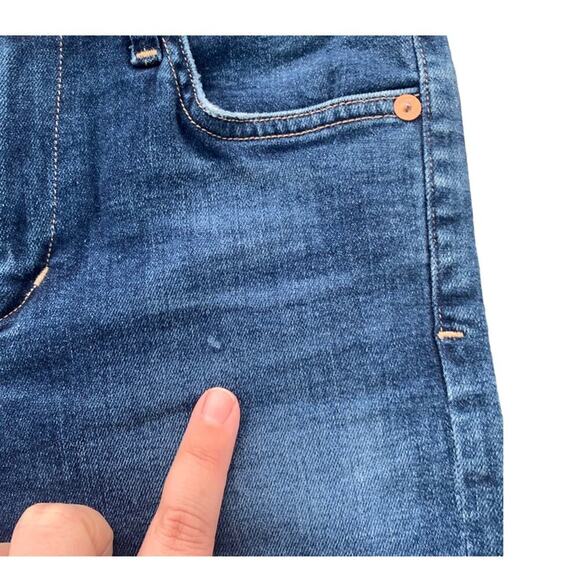 Citizens of Humanity High Rise Skinny Rocket Ankle Jeans Dark Wash Size 25 48346 - Picture 14 of 16